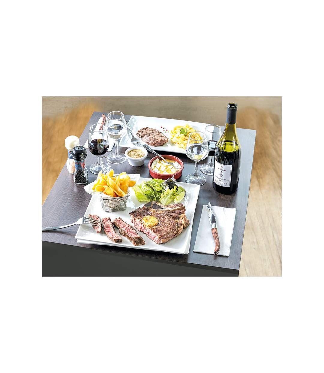 Coffret cadeau de Noël : 1 dîner avec boisson pour 2 - SMARTBOX - Coffret Cadeau Gastronomie-3