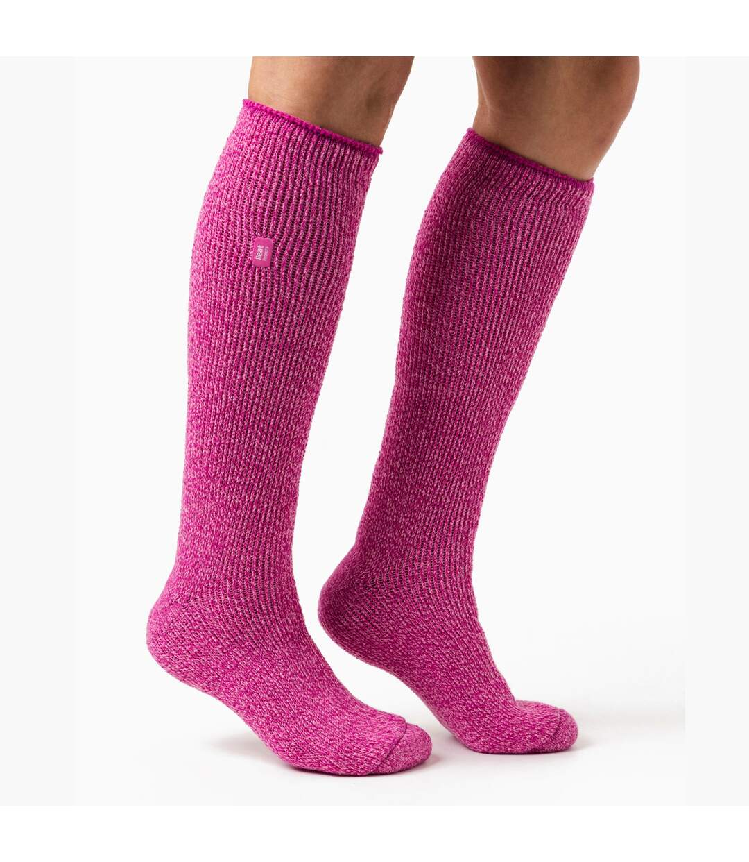 Ladies Outdoor Knee High Thermal Merino Wool Socks for Winter-3