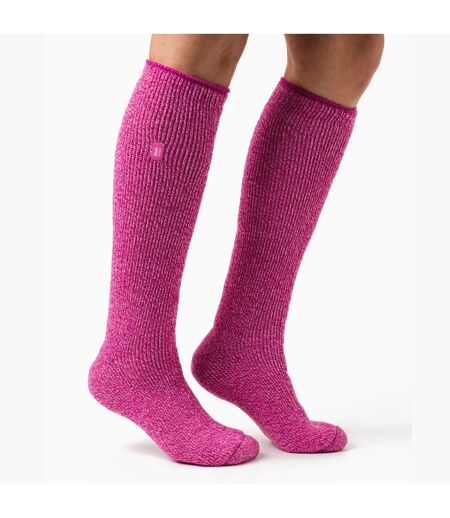 Ladies Outdoor Knee High Thermal Merino Wool Socks for Winter