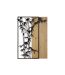 Décoration Murale Encadrée Bambou 80cm Noir & Naturel-1