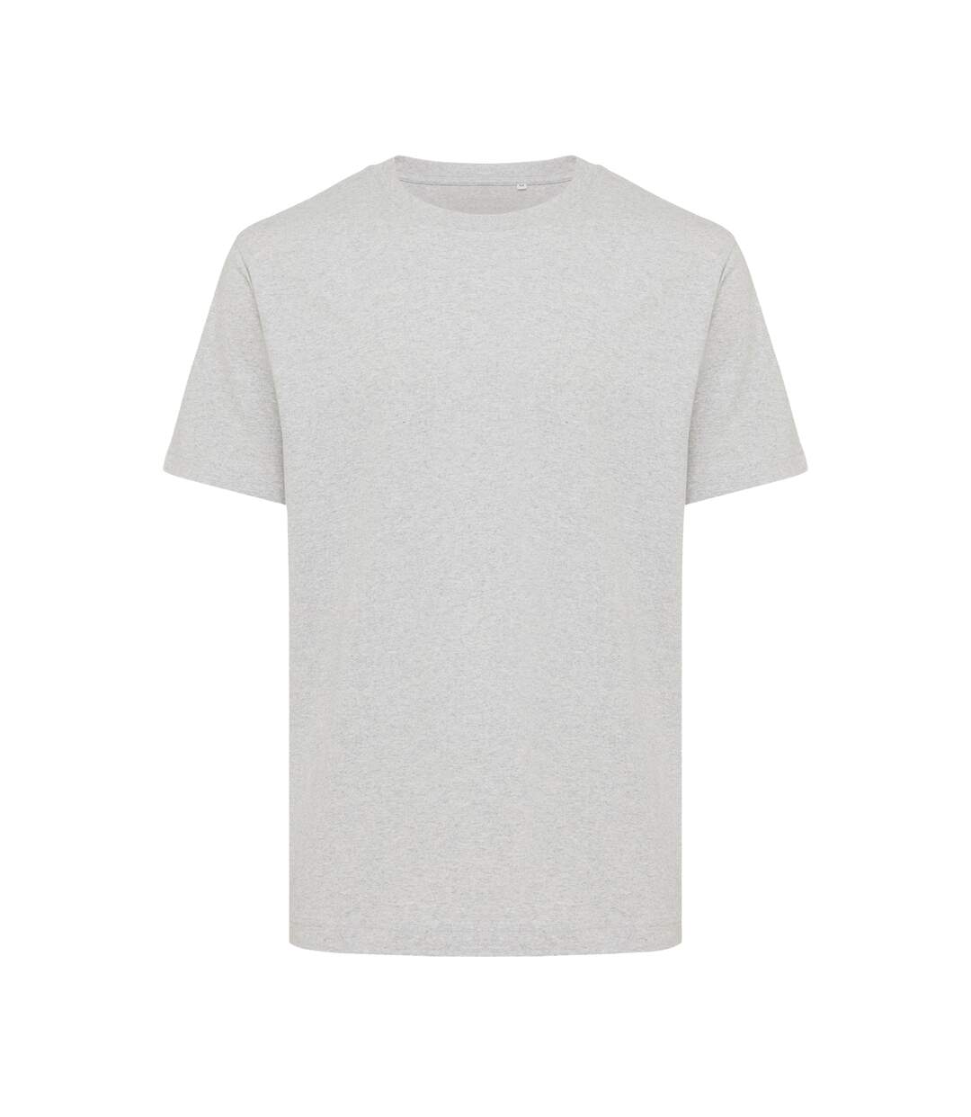 Unisex adult kakadu recycled cotton relaxed fit t-shirt heather grey Iqoniq-1