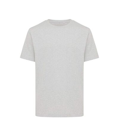 Unisex adult kakadu recycled cotton relaxed fit t-shirt heather grey Iqoniq