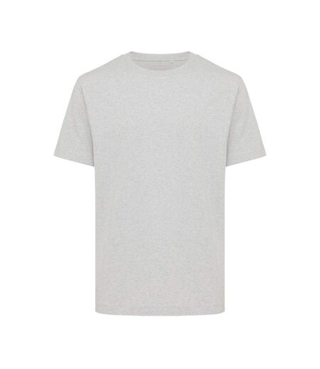 Unisex adult kakadu recycled cotton relaxed fit t-shirt heather grey Iqoniq