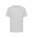 Unisex adult kakadu recycled cotton relaxed fit t-shirt heather grey Iqoniq-1