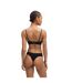 Womens/ladies Logo Modal Stretch Bralette Black Hugo-4