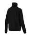 Womens/ladies Fusion Logo Turtle Neck Sweatshirt Black Puma-3