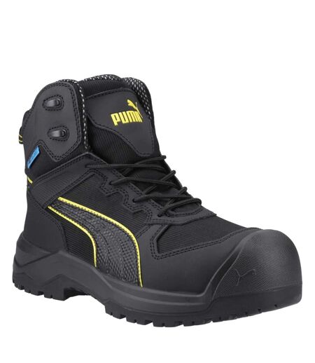 Bottines de marche rock homme noir / jaune Puma Safety