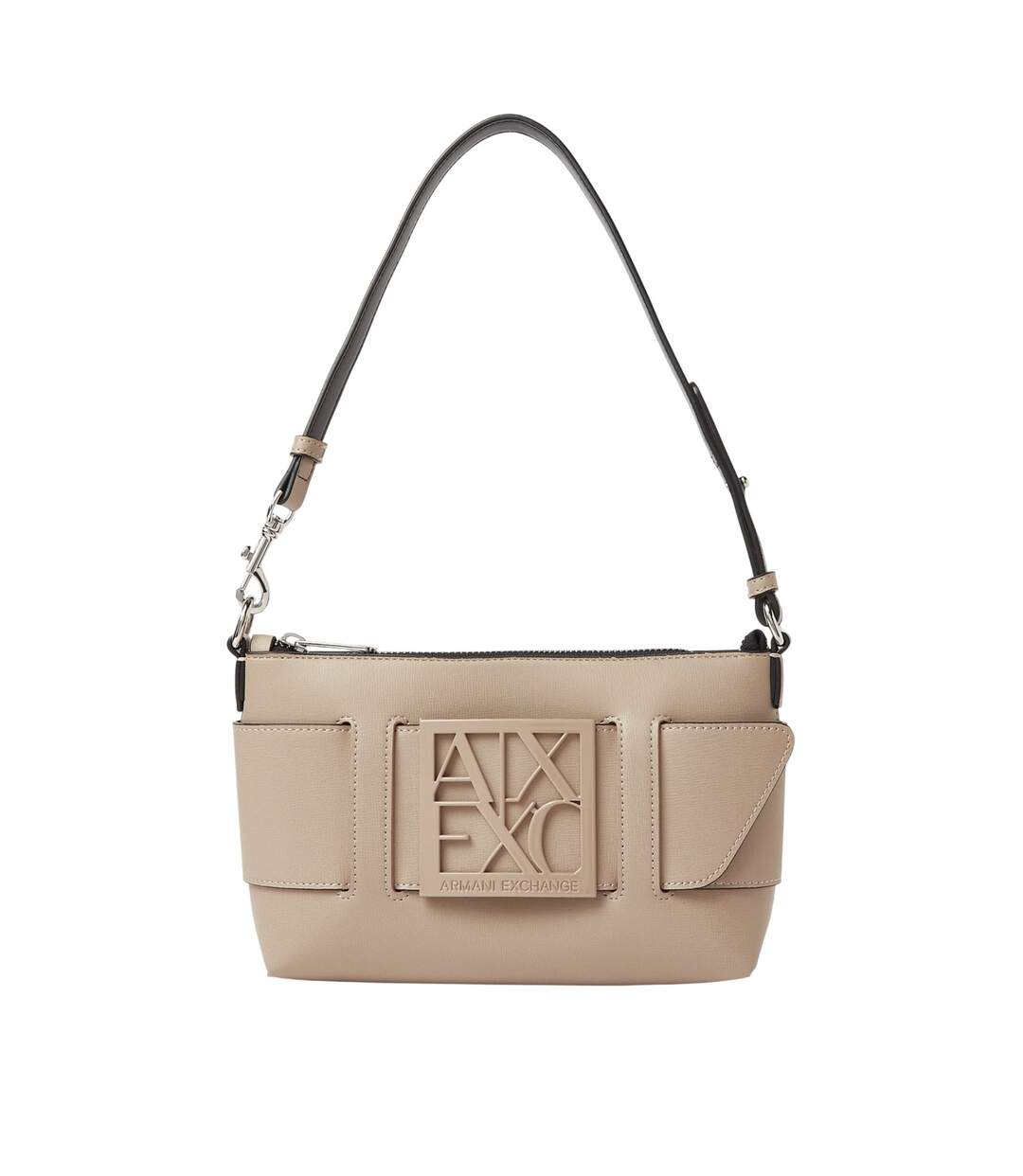 Sac Bandoulière Motif/style Logo Métallique Susy Femme 6 Cm X 21 Cm X 13,5 Cm Beige Armani Exchange-2