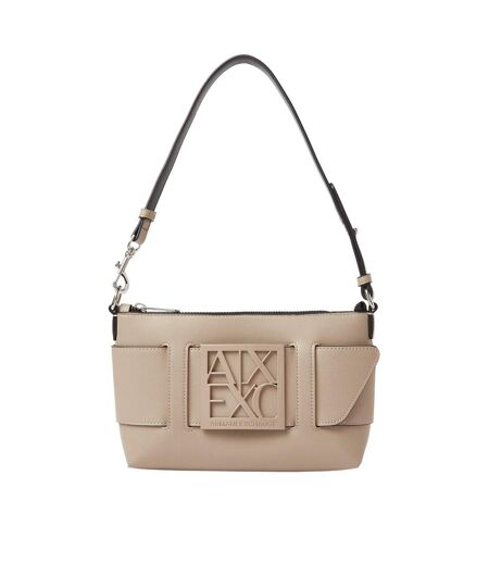 Sac Bandoulière Motif/style Logo Métallique Susy Femme 6 Cm X 21 Cm X 13,5 Cm Beige Armani Exchange