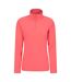 Womens/ladies camber ii fleece top bright pink Mountain Warehouse