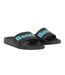 Womens/ladies Calypso Slides Black Bench-4