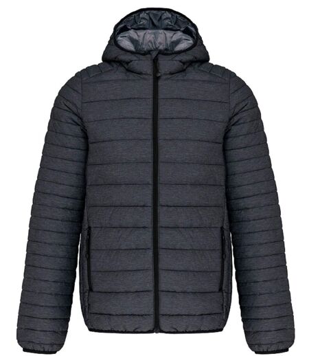 Doudoune légère à capuche - Homme - K6110 - gris foncé
