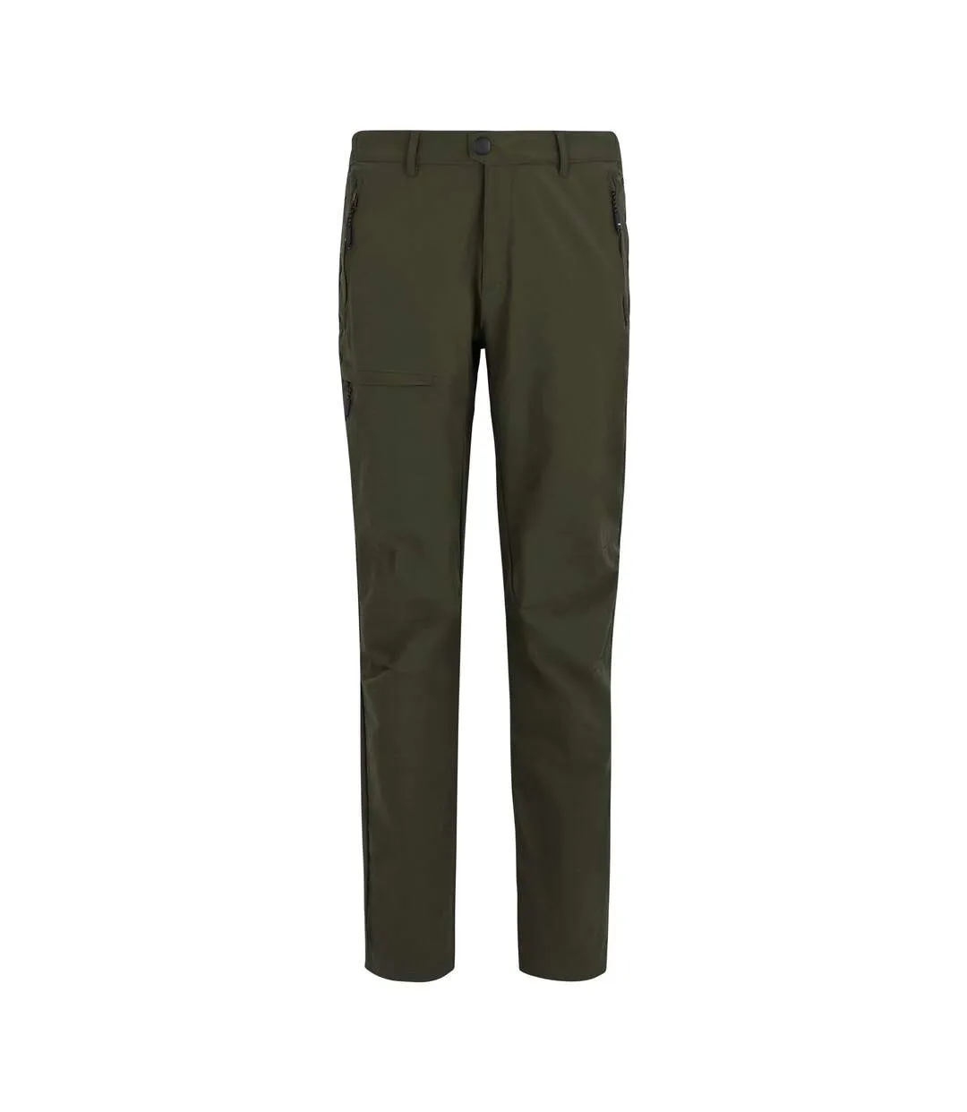 Pantalon Motif/style Logo Highton Homme Kaki Foncé Regatta-1