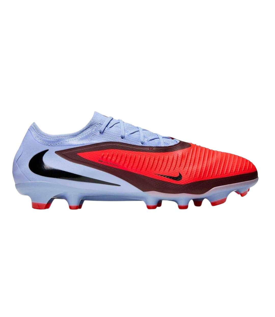 Chaussures De Foot Pour Terrain Ferme Phantom Adulte Bleu Violet Nike-1