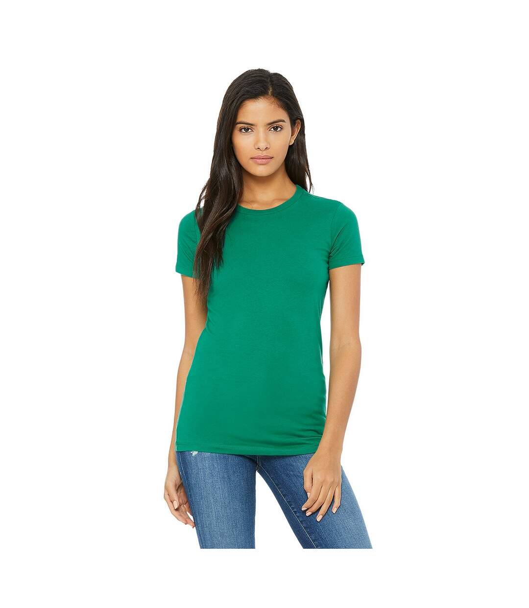 T-shirt the favourite femme vert Bella + Canvas