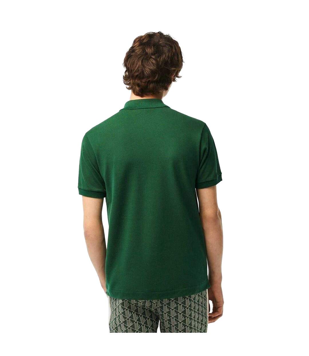Polo Manches Courtes Homme Vert Lacoste-2