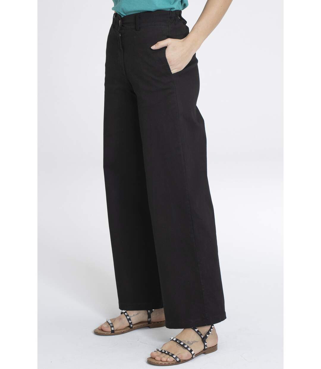 Pantalon PLUME Noir-3