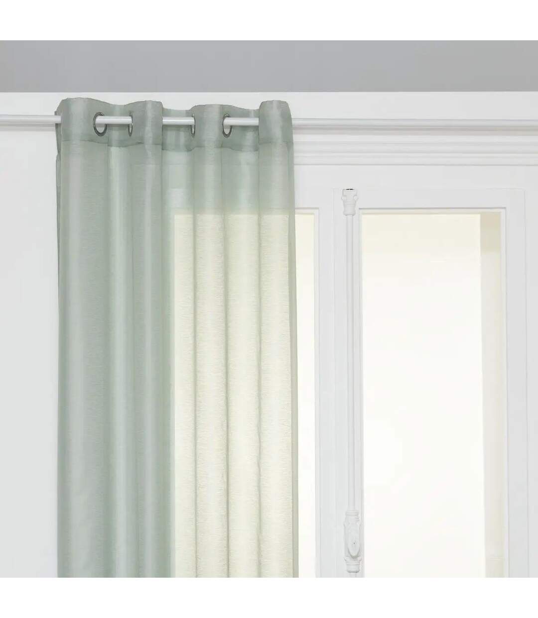 Rideau Voilage Moly 135x240cm Vert Céladon-1