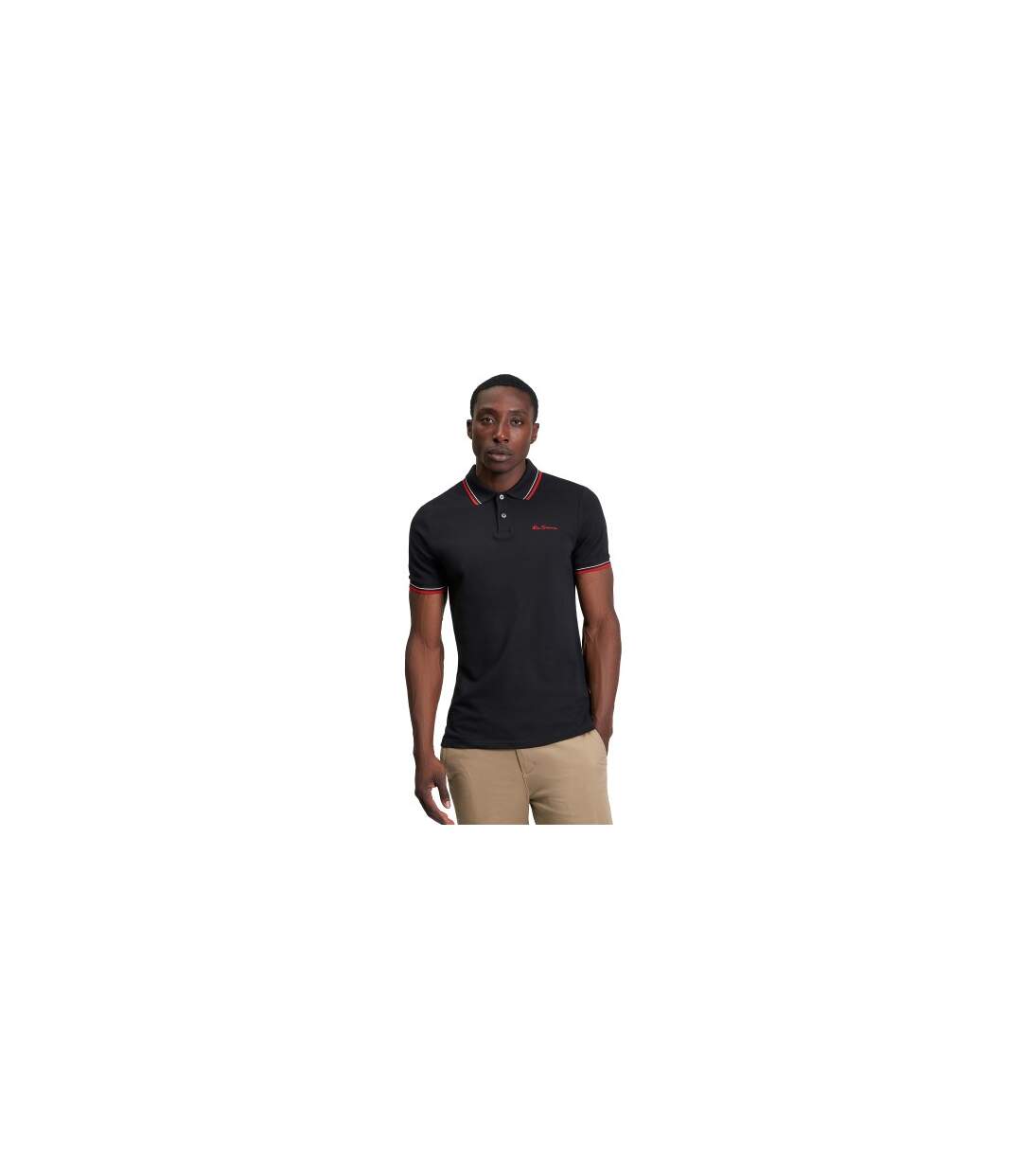 Polo Motif/style Signature Homme Corail Ben Sherman-1