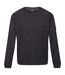 Regatta Mens Edley Marl Crew Neck Sweatshirt (Dark Grey) - UTRG8967