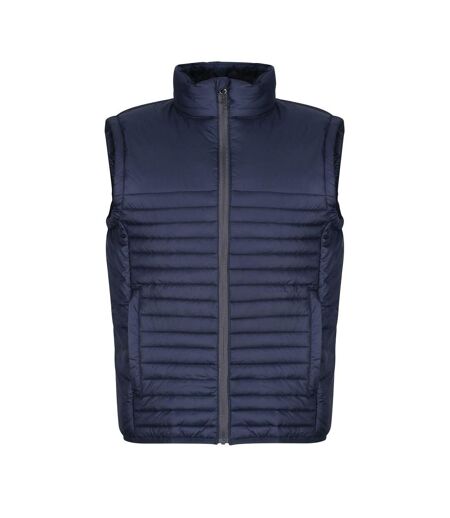 Veste Sans Manches Honestly Made Homme Bleu Marine Regatta