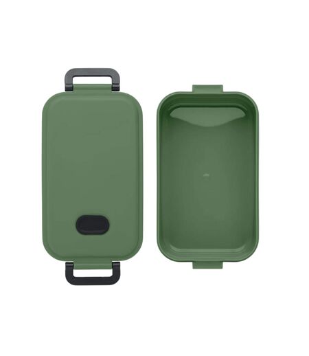 Indus polypropylene 800ml lunch box one size dark green MidOcean