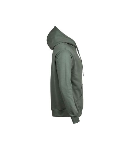 Tee Jays Mens Hooded Cotton Blend Sweatshirt (Leaf Green)