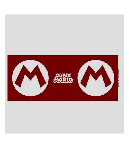 Super Mario - Mug MARIO INITIAL (Rouge / Blanc) (Taille unique) - UTPM6480