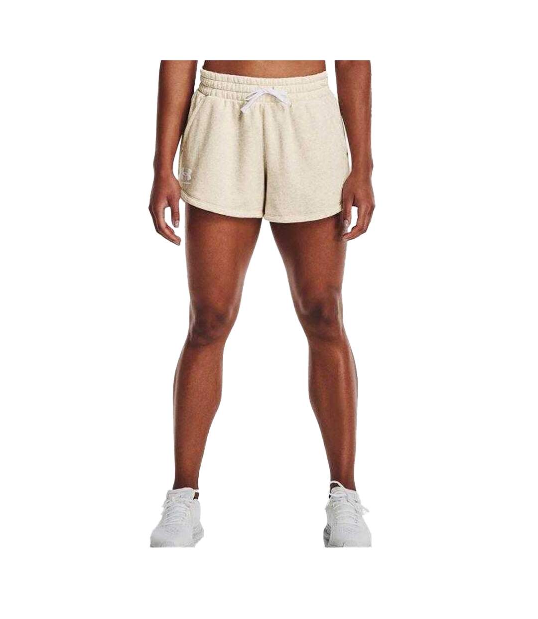 Short Rival Femme Beige Under Armour-3
