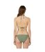 Womens/ladies Triangle Bikini Top Khaki Green Jack Wills-3