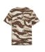 T-Shirt marron/beige homme puma camo - l-2