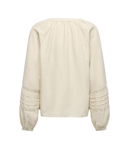 Blouse beige femme jdy train