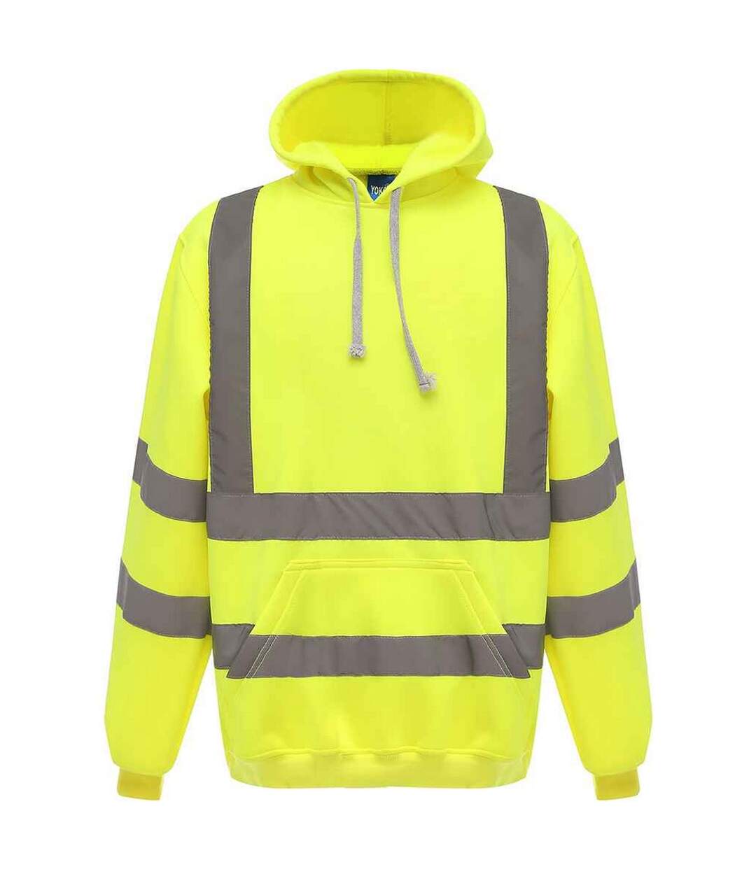 Sweat à capuche homme jaune Yoko-1