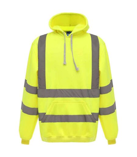 Sweat à capuche homme jaune Yoko