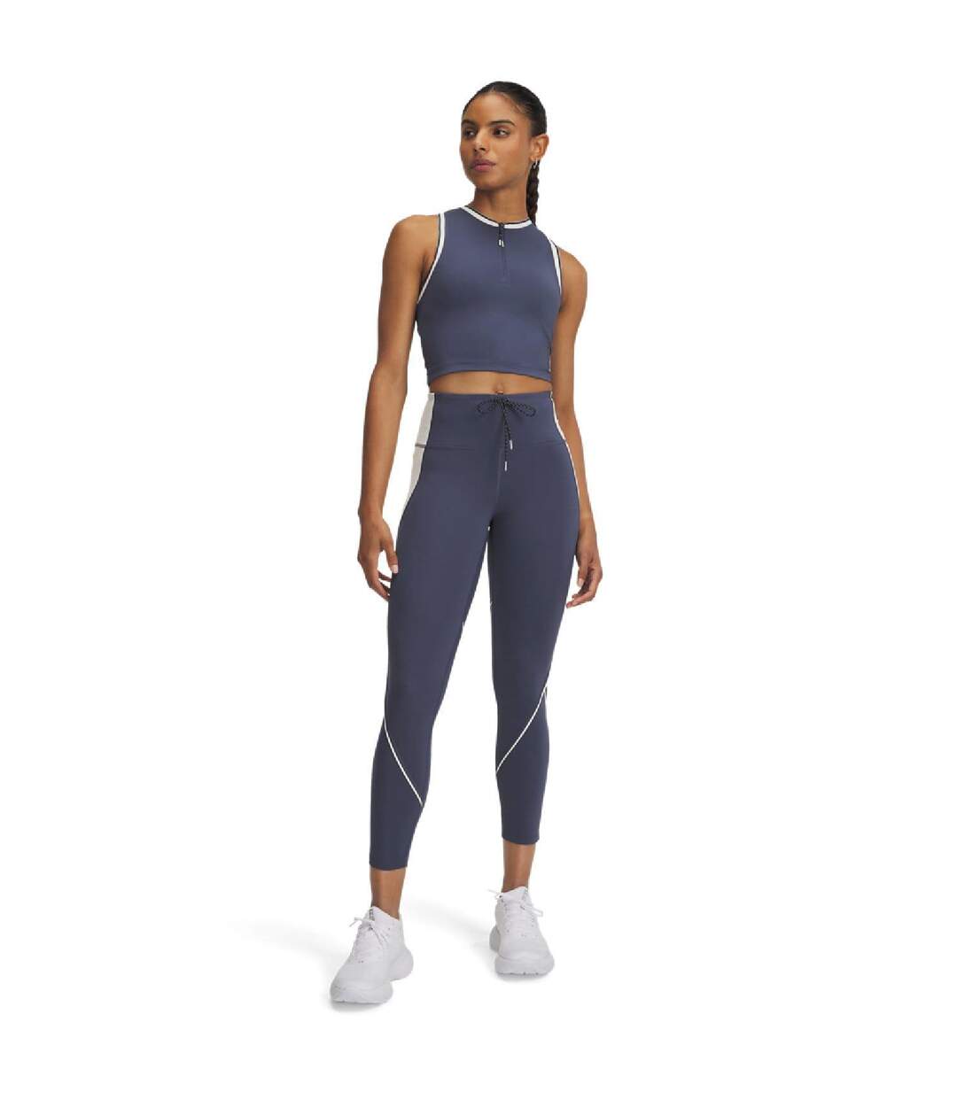 Legging Run Femme Gris Under Armour-3