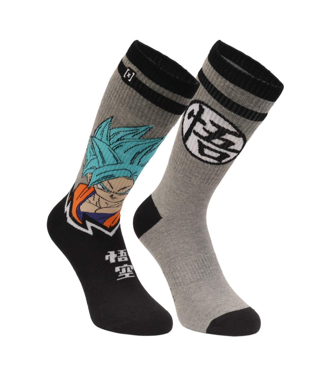 Paire de chaussettes dépareillées Goku Dragon Ball Super Capslab-1