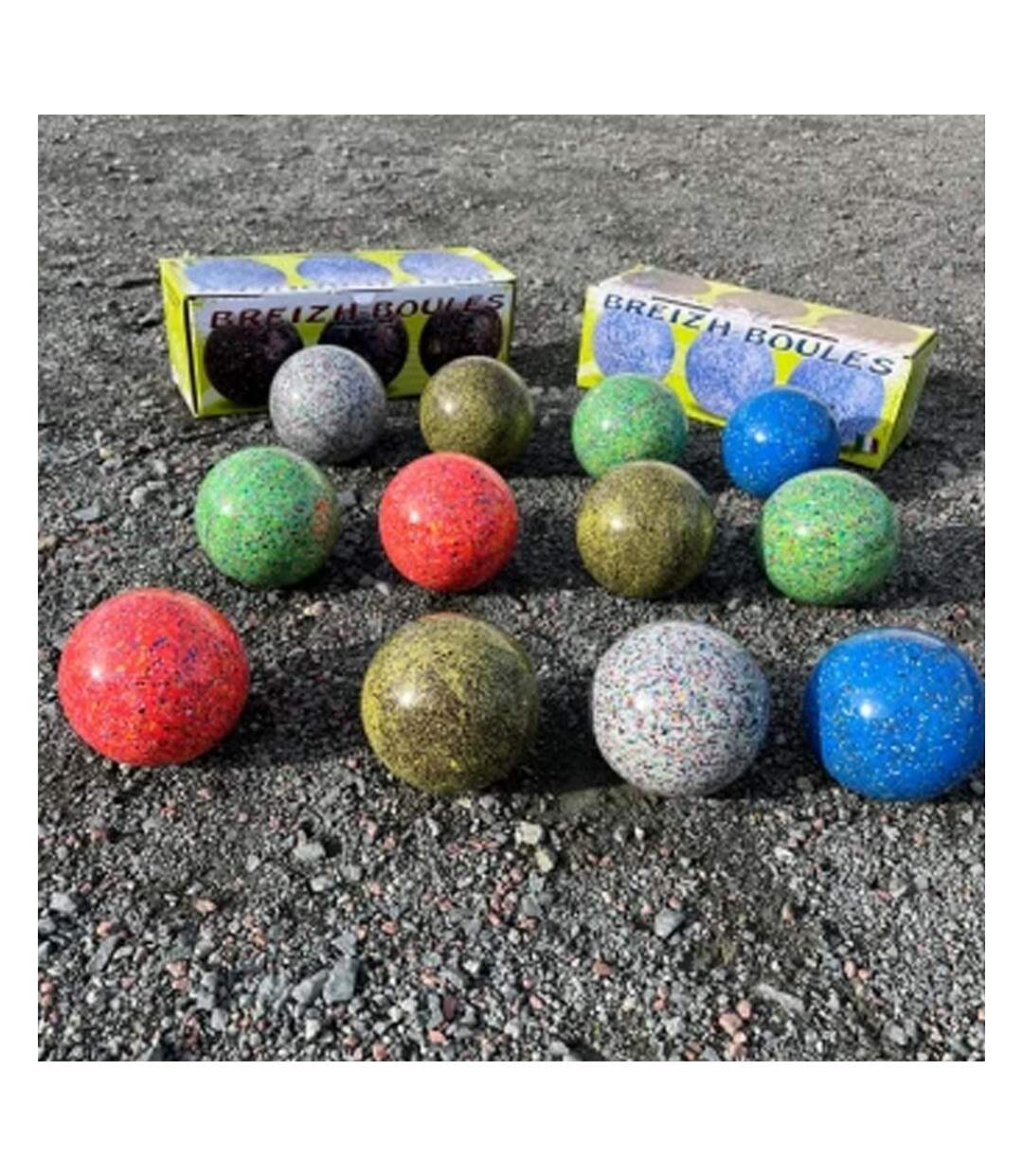 Boules bretonnes triplette 93 mm-2