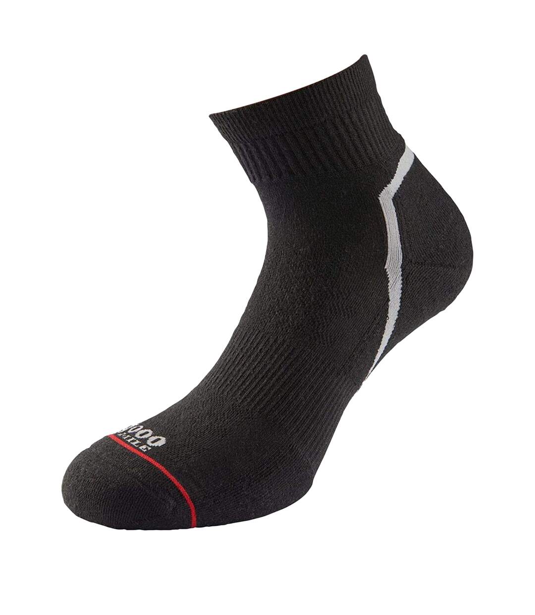 Chaussettes qtr femme noir 1000 Mile