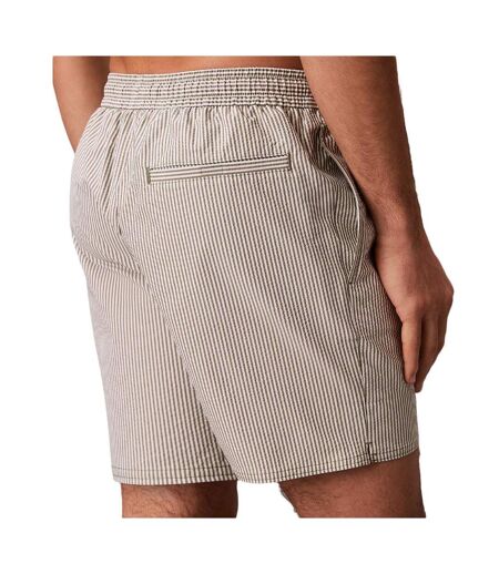 Short de bain kaki homme calvin klein drawstring