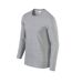 T-shirt Manches Longues Softstyle Adulte Gris Gildan-3