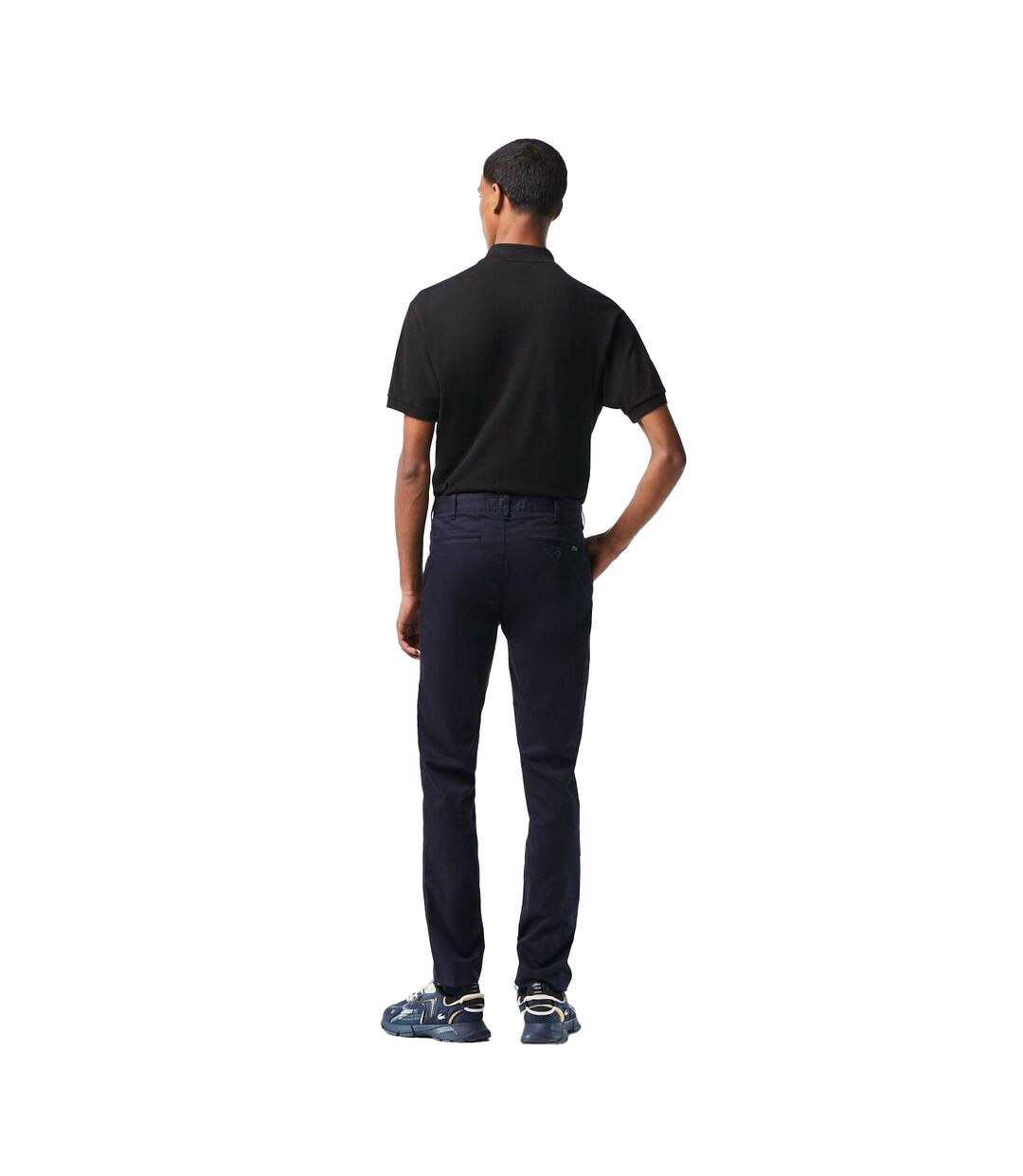 Chino Homme Bleu Marine Lacoste-3