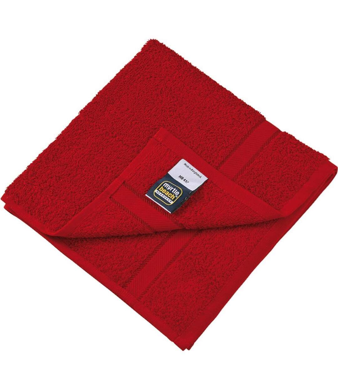 Serviette de toilette - éponge - MB437 - rouge orient-1