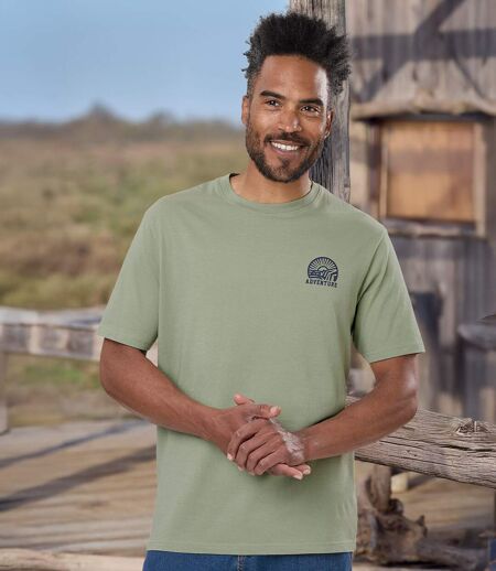 Set van 7 katoenen T-shirts Aventure