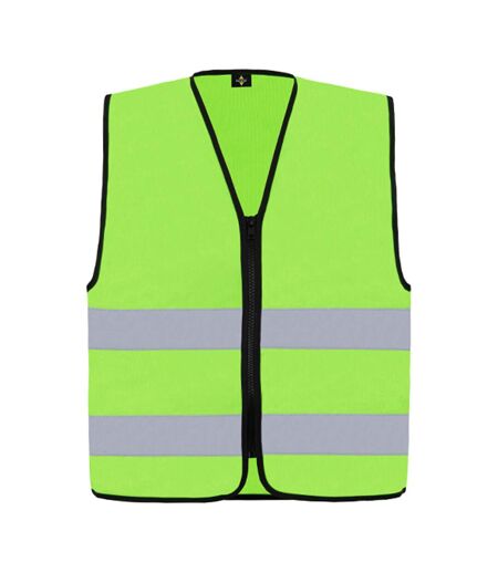 Gilet Haute Visibilité Cologne Adulte Vert Citron Korntex