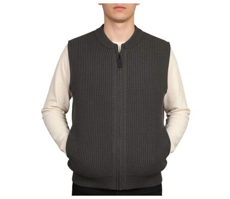 Gilet sans manches fourré mouton D194U002