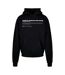 Mens Influenced Hoodie Black Lost Youth-2