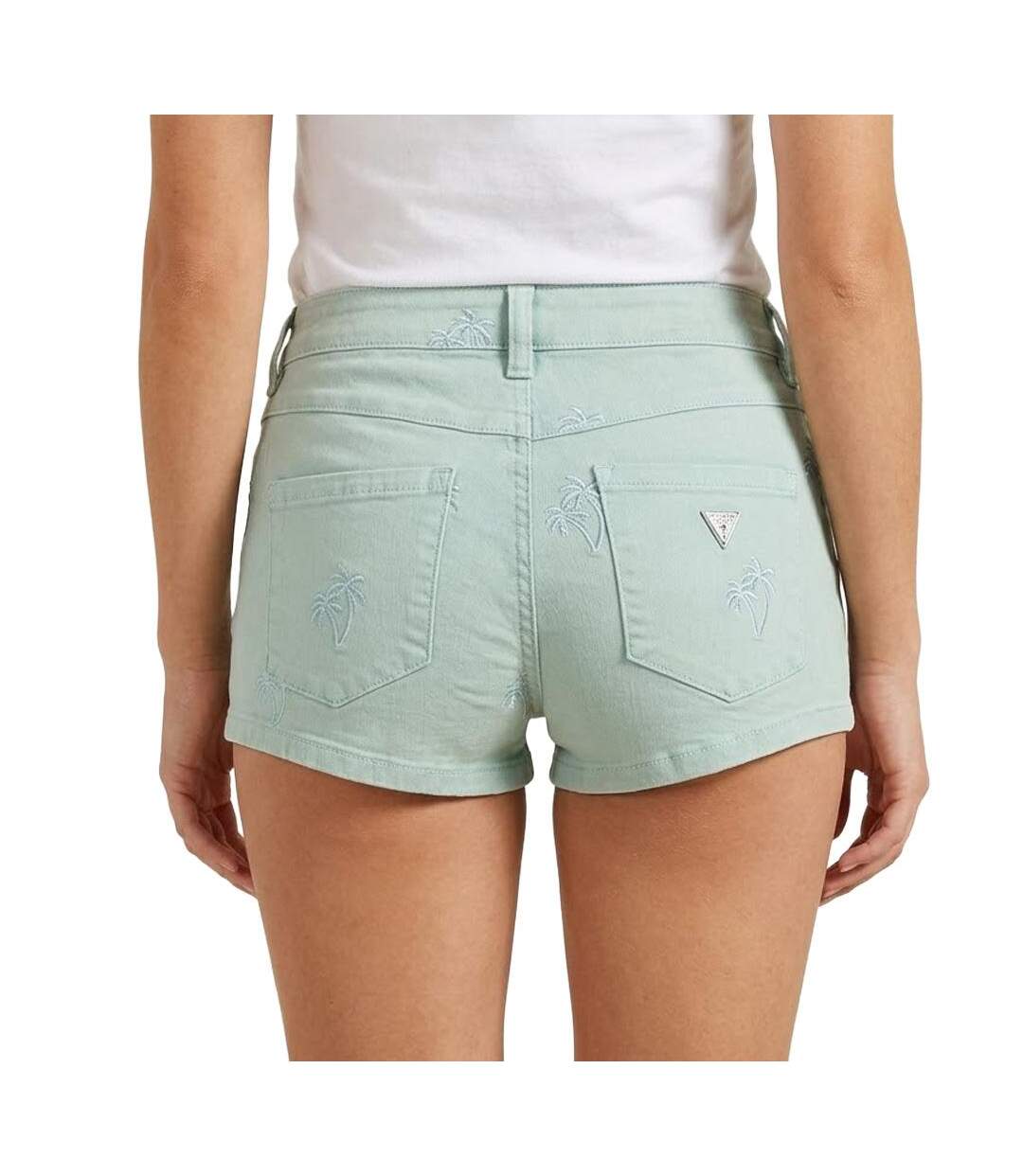 Short vert femme guess b65-2