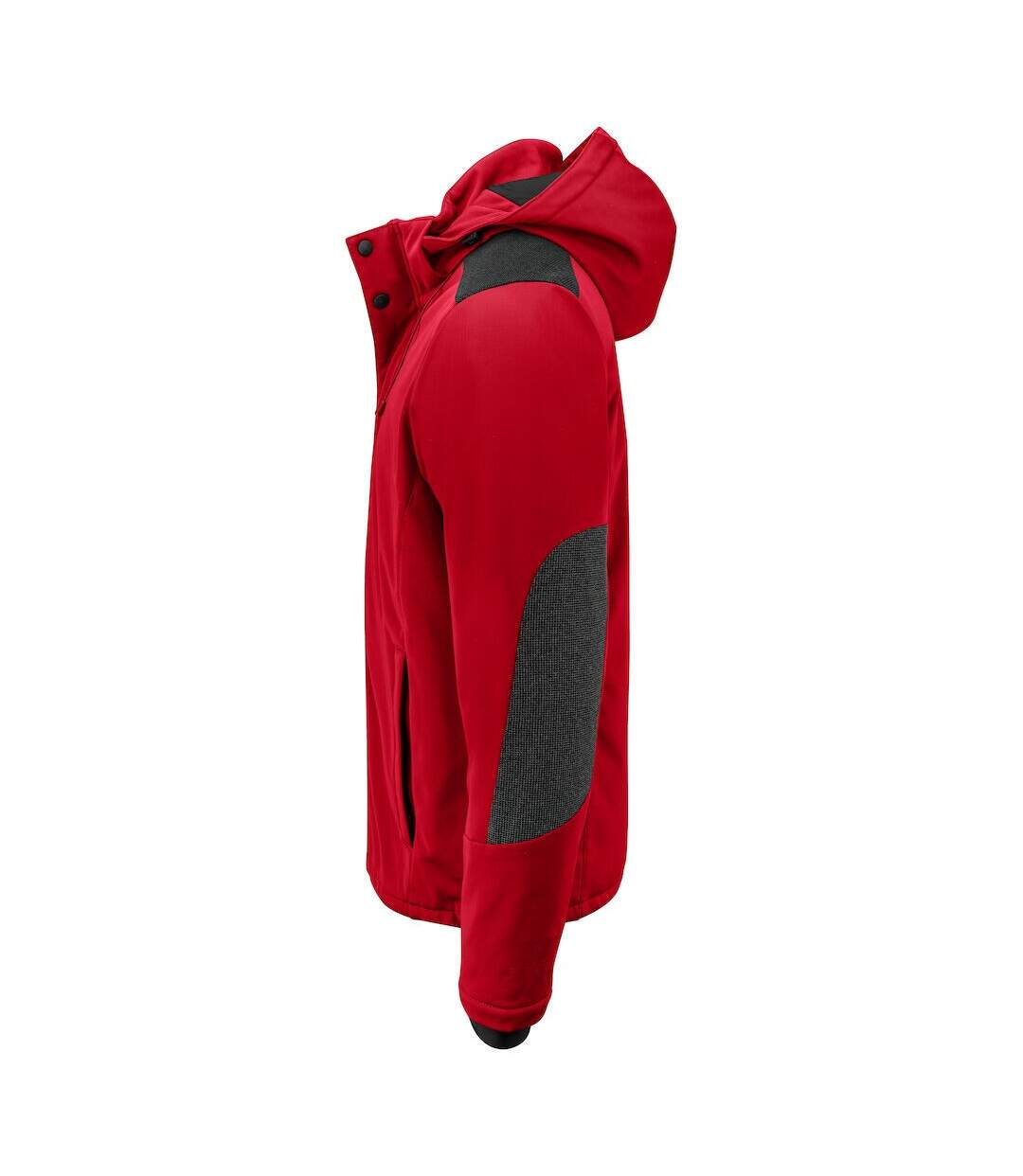 Mens Lined Multi-functional Padded Jacket Red Projob-3