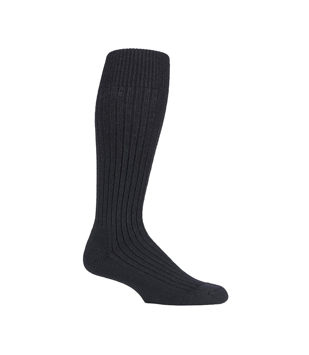 Mens Wool Military Action Knee High Walking Socks-1