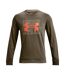 Sweat Rival Terry Homme Vert Under Armour-2